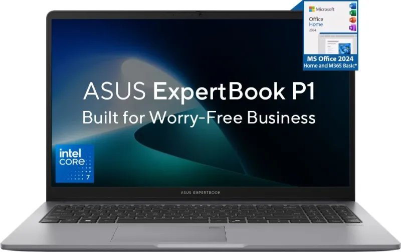 Asus ExpertBook P1 P1503CVA-S72090WS Laptop (Intel Core 7 240H/ 32GB/ 512GB/ Win11)