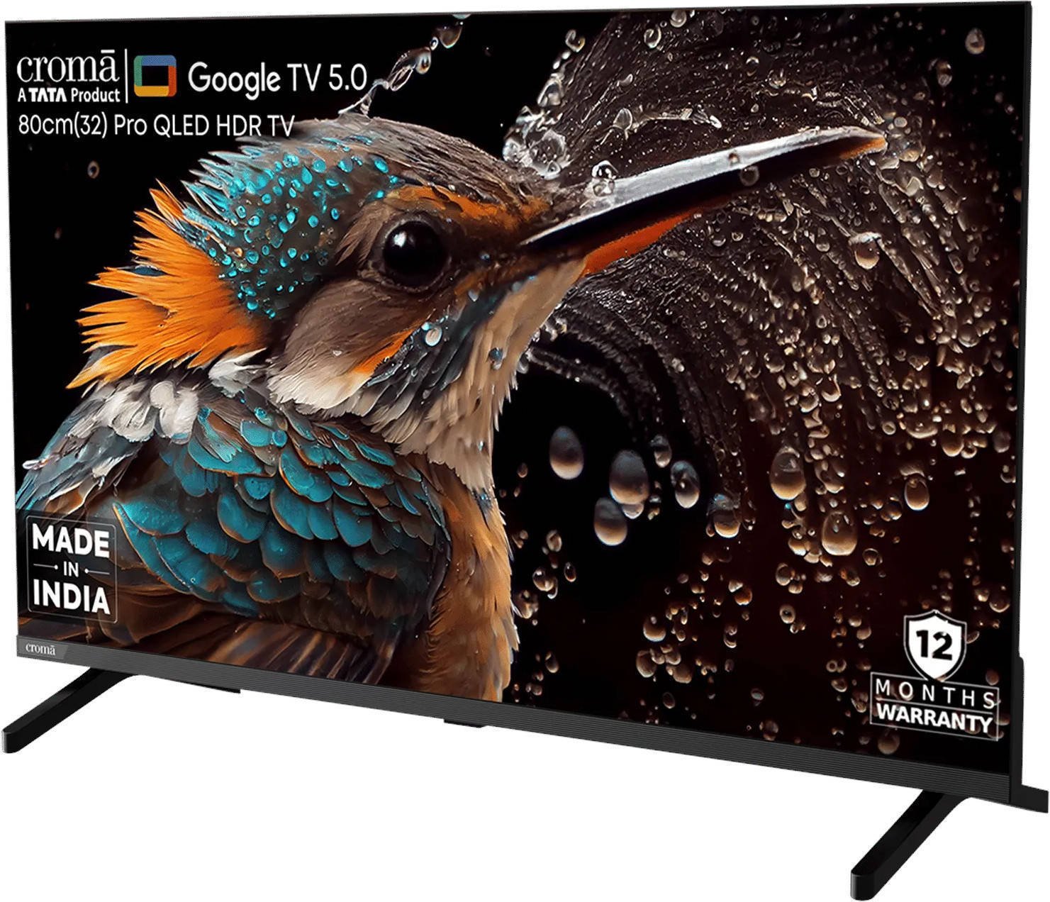 Croma CREL032HGQ024650 32 inch (81 cm) QLED HD-Ready TV