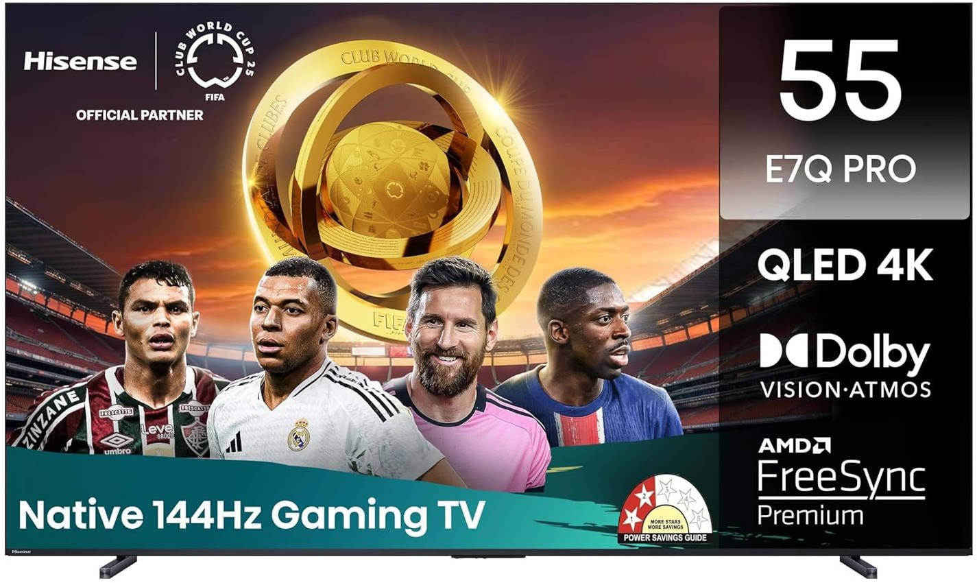 Hisense 55E7Q PRO 55 inch (139 cm) QLED 4K TV
