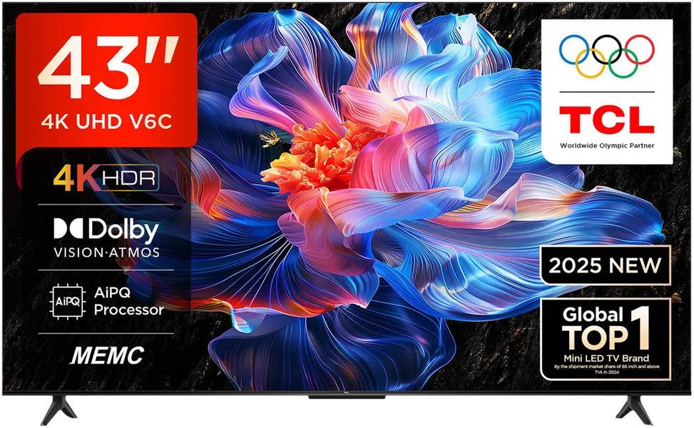 TCL 43V6C 43 inch (109 cm) LED 4K TV
