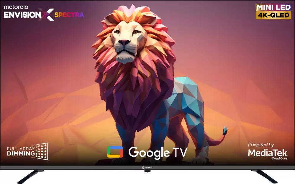 Motorola EnvisionX Spectra 50UHDGMMWKRQ 50 inch (127 cm) Mini LED 4K TV