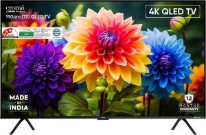 Croma CREL075UGQ331850 75 inch (190 cm) QLED 4K TV