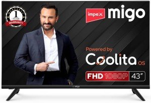 Impex PLATINA 43 M4E9LF 43 inch (109 cm) LED Full HD TV
