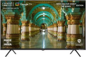 Croma CREL055UGD0307601 55 inch (139 cm) LED 4K TV