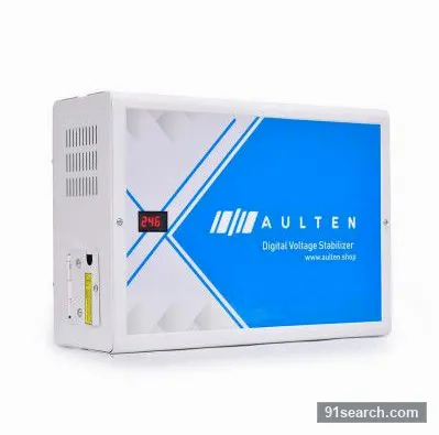 AULTEN Digital Voltage Stabilizer for All Inverter and Non Inverter AC | AD005 (White) | 3 Year Warranty