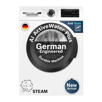 Bosch 12 kg 5 Star Front Load Fully Automatic Washing Machine, WGA27400IN (2026 Model)