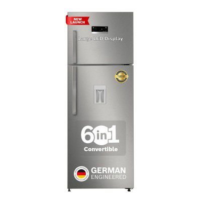 Bosch 368L, 1 Star, Frost Free Double Door Refrigerator with 2.5 L Water Dispenser | (CTC39S21AI)