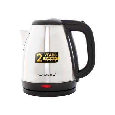 Cadlec Crystal 1.5 Litre Electric Kettle with Stainless Steel Body | Automatic Cut-Off