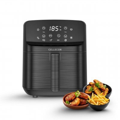 Cellecor Aurifry Digital Air Fryer 4.5L | 1500W | 360° Rapid Air Circulation | Up to 90% Less Oil