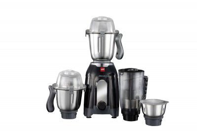CELLO Discovery Pro Juicer Mixer Grinder For Kitchen 1000 Watts Black | 3 Steel Jar with 1 Juicer Jar Powerful Copper Motor, 3 Speed Settings | Ideal for Blending Juicing Grinding | 5 Years Warranty