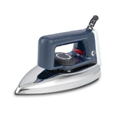 CG -IRZI1000 Light Weight Dry Iron Press 1000 W with Anti-Bacterial Non-stick, German Coated Soleplate, 2 Yr Replacement Manufacturer Warranty