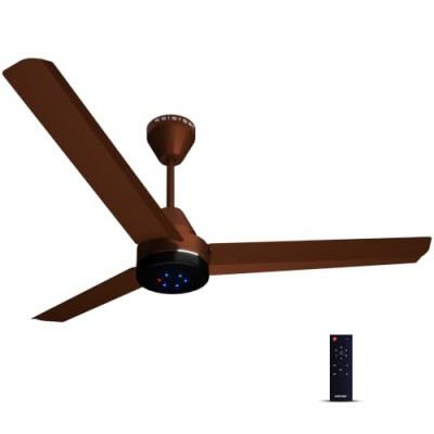 Colorbot Stella BLDC Ceiling Fans 1200mm | BEE 5 Star Rated Power Saver (Boost, Timer, LED, Reverse Mode) | 4 Years Warranty (Cocoa Brown)