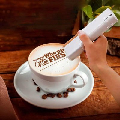 EVEBOT The Cafe Printer PrintPen, Food Grade Portable Printer
