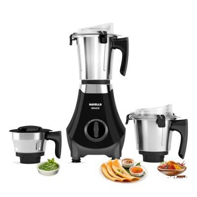 [Extra Rs.1759 OFF] Havells Grace BLDC+ Mixer Grinder 800W | 3 Jars