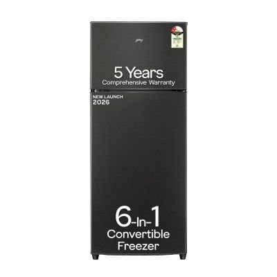 Godrej 272L 2 Star| 5 Years Comprehensive Warranty | 6-in-1 Freezer Convertible | Frost Free Refrigerator (RF EON 294BN RCIF GP ST)