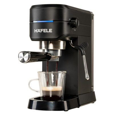Hafele U-Kaffee Espresso Coffee Machine, 15-Bar Pressure, Removable Water Tank (1L), 1450 W