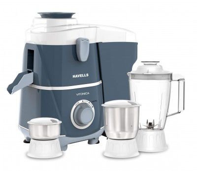 Havells Vitonica 500W Juicer Mixer Grinder 3 Stainless Steel Jars