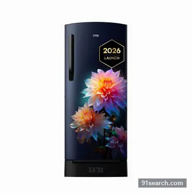 IFB 187L 5 Star Advanced Inverter Direct-Cool Single Door Refrigerator (2026, IFBDC-213EYBNED, Divine Bliss Blue)
