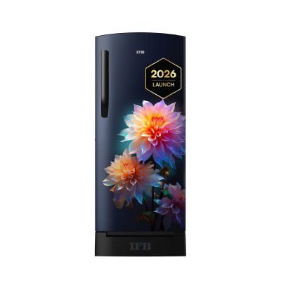IFB 187L 5 Star Advanced Inverter Direct-Cool Single Door Refrigerator (2026, IFBDC-213EYBNED, Divine Bliss Blue)