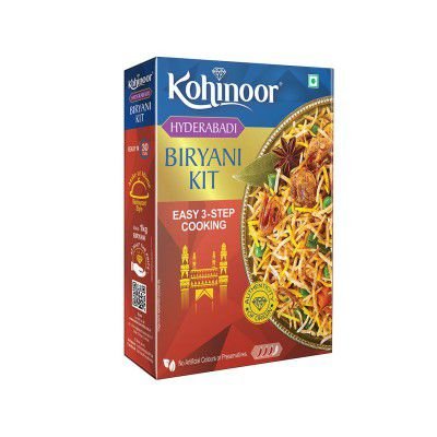 Kohinoor Basmati Biryani Kit Hyderabadi, 333g