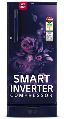 LG 185 L, 4 Star, Smart Inverter, Direct Cool Single Door Refrigerator (GLD1945ZOBE)
