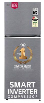 LG 322 L, 2 Star, Convertible, Smart Inverter, Frost Free Double Door Refrigerator (GLT3226SNDS)