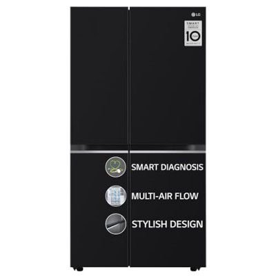 LG 655 L GL-B257HWBY Frost Free Inverter Side-by-Side Refrigerator