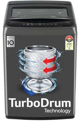 LG 8 Kg 5 Star Smart Inverter Technology Fully Automatic Top Load Washing Machine (T80VBMB4Z)