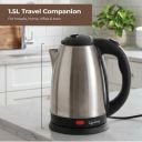 Lifelong ISI Certified Electric Kettle 1.5L with Stainless Steel Body,1500 W Easy and Fast Boiling of Water (1 Year Manufacturer's Warranty, Silver, LLEK23)
