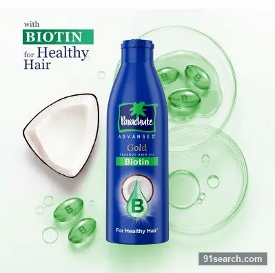 Parachute Advansed Gold Biotin & Coconut Hair Oil | 300ml