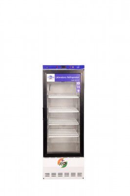 ROCKWELL 210Ltr, Single Glass Door Refrigerator, Adjustable Shelves, LED Temperature Display (RLR255, White)