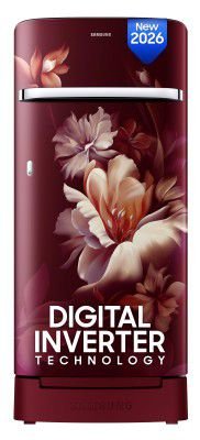 Samsung 189 L, 5 Star, Digital Inverter, Direct-Cool Single Door Refrigerator (RR21H2H25RZ/HL)