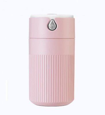 SHOPPOFOBIX Humidifier for room, Air Humidifier With Cool Mist Humidifiers aroma diffuser, Bedroom 420ML (Pink)