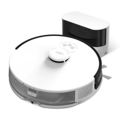 Tapo TP-Link RV30 Robot Vacuum Cleaner with Mop,4200Pa Hyper Suction Robotic Vacuum Works with Alexa&Google,Lidar&Gyro Dual Navigation,Auto-Charge,Remote Control,5-Hour Continuous Cleaning,White