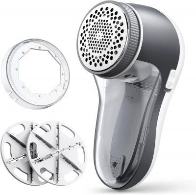 TEKCOOL Fabric Shaver, Lint Remover for Clothes, Electric Lint Shaver with 6-Leaf Blades