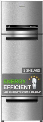 Whirlpool 235 L Frost Free Triple-Door Refrigerator (FP 253D PROTTON ROY RADIANT STEEL(Z) )