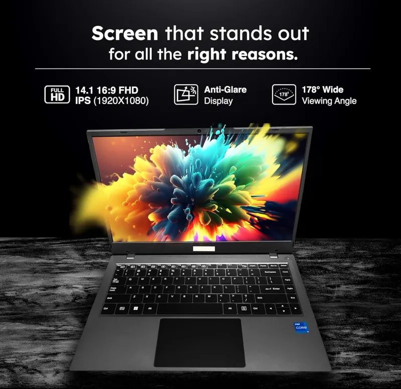 Ultimus Apex 5 NU14U3INF66BY Laptop (12th Gen Core i5/ 8GB/ 512GB SSD/ Win11 Home)
