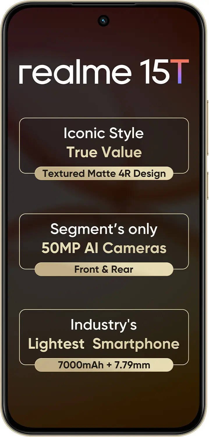 realme 15T