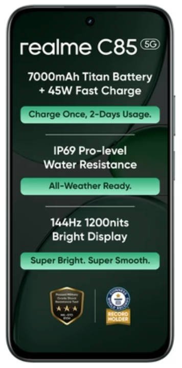 realme C85
