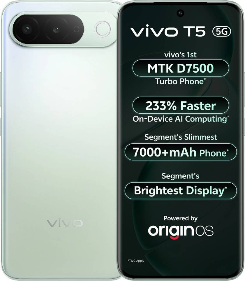 vivo T5 5G 8GB RAM