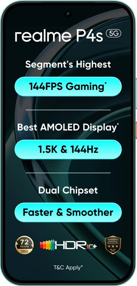 realme P4s 5G
