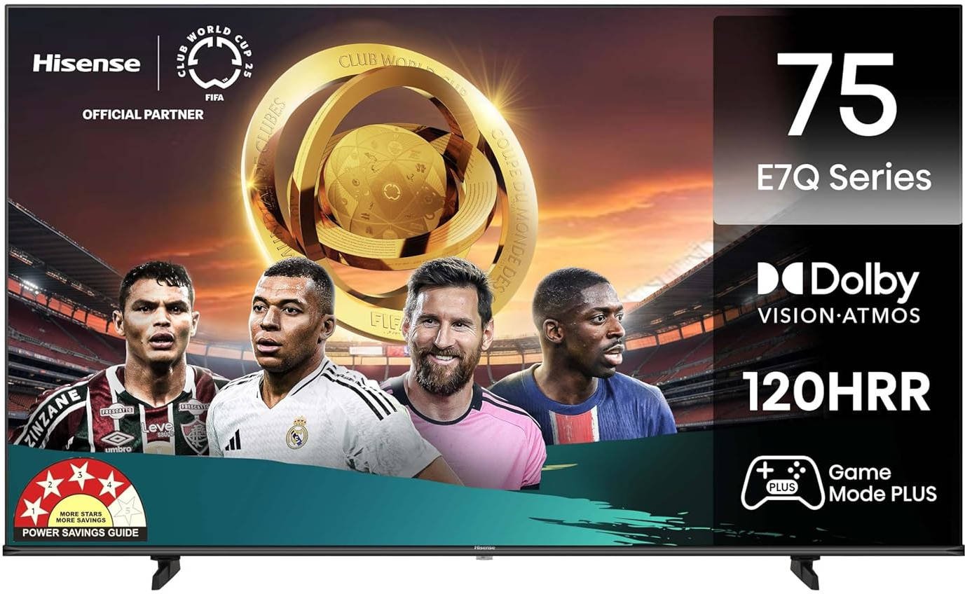 Hisense 75E7Q 75 inch (190 cm) QLED 4K TV