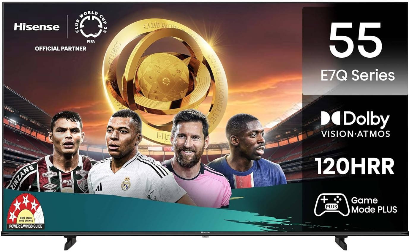 Hisense 55E7Q 55 inch (139 cm) QLED 4K TV