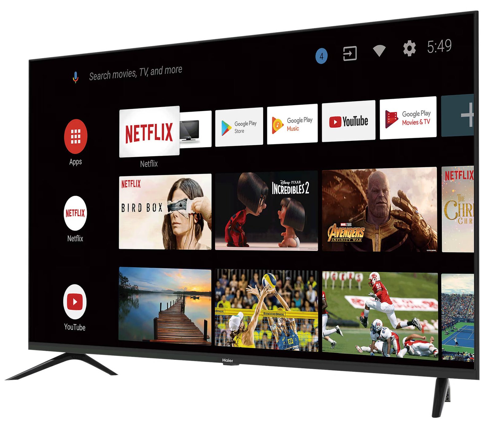 Haier K Series LE43K7GA 43 inch (109 cm) LED Full HD TV