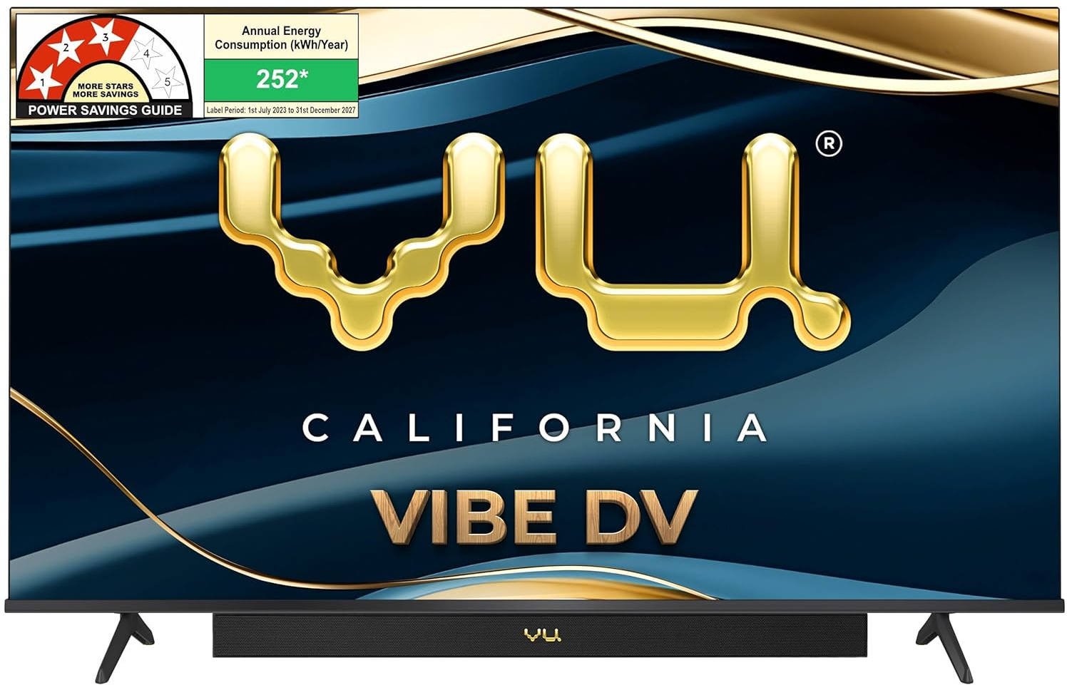 VU 65VIBE-DV 65 inch (165 cm) QLED 4K TV