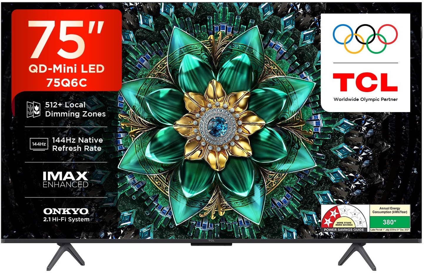 TCL 75Q6C 75 inch (190 cm) QD-Mini LED 4K TV