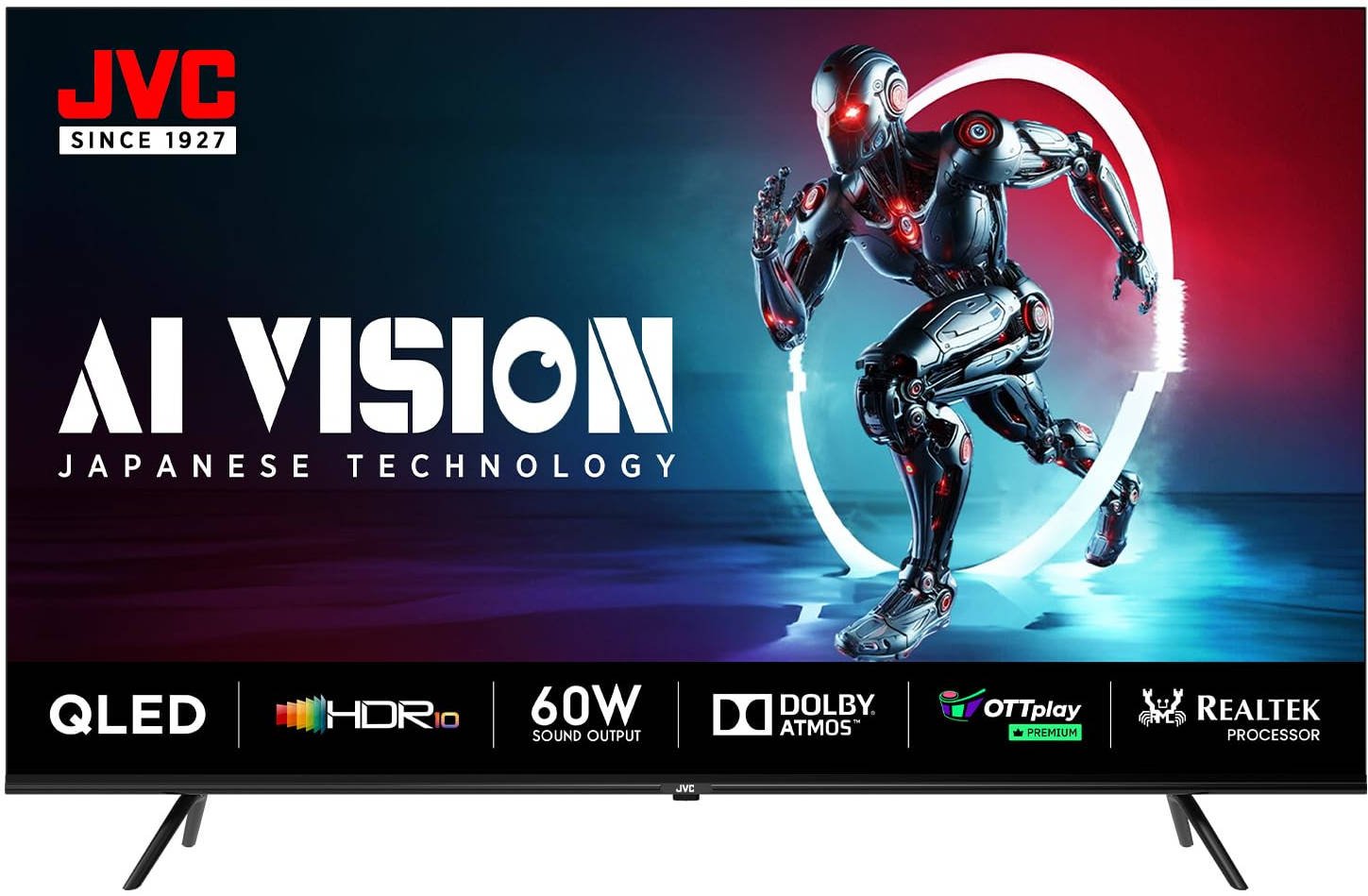 JVC AI Vision Series LT-43NQ7165C 43 inch (109 cm) QLED 4K TV