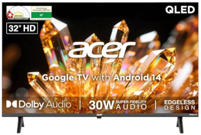 Acer Ultra V AR32QDVGU2841BD 32 inch (81 cm) QLED HD-Ready TV