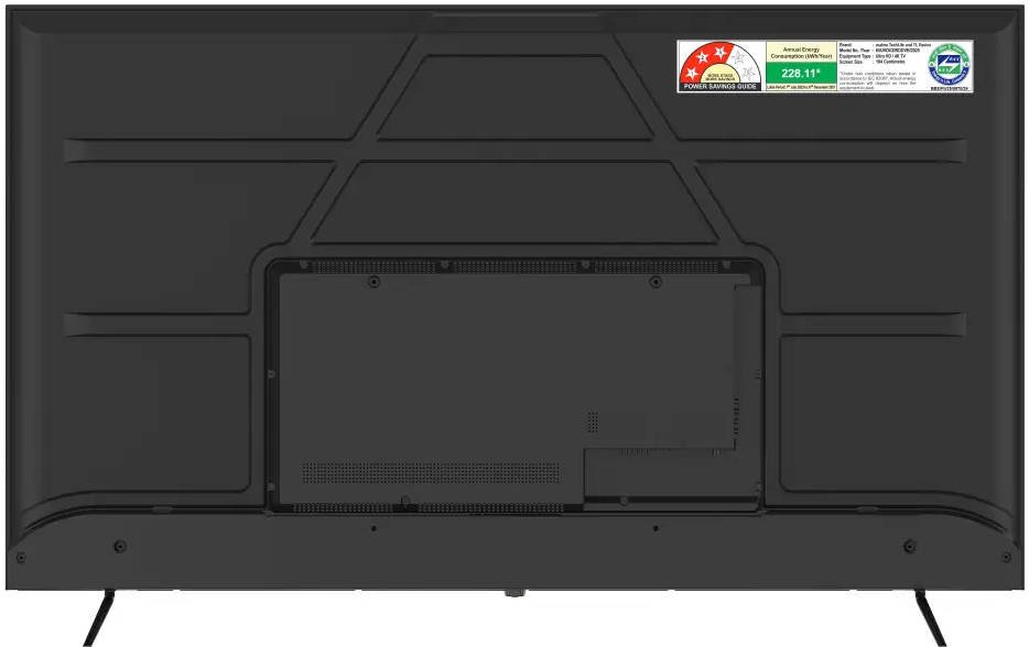 realme TechLife 65UHDGDRDDVB 65 inch (165 cm) LED 4K TV