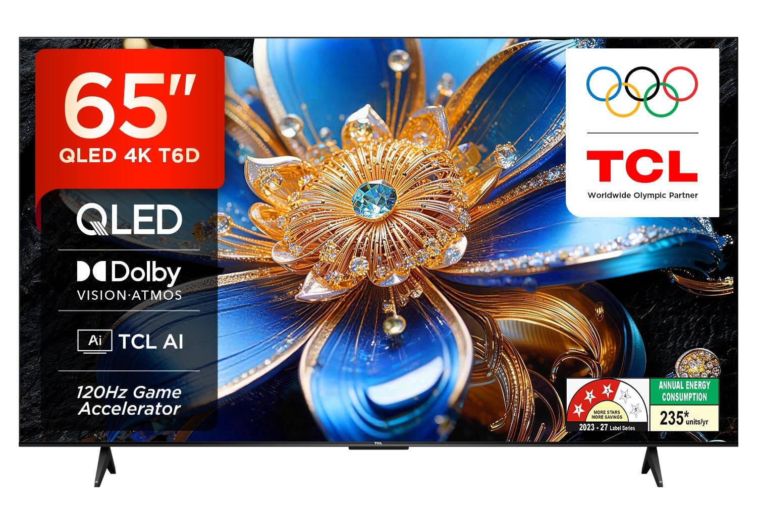 TCL 65T6D 65 inch (165 cm) QLED 4K TV